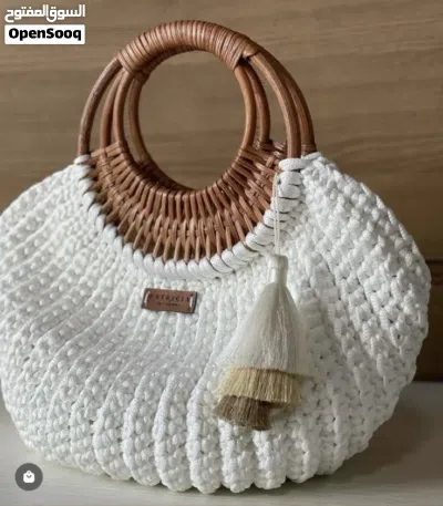 حقائب شغل يدوي كروشيه ومكرمية 2