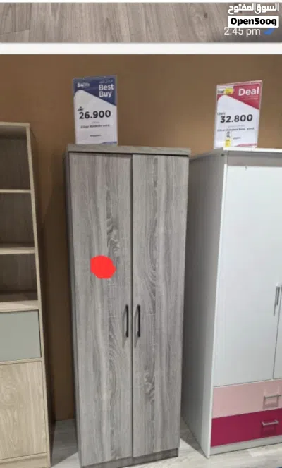 سرير وكبت ملابس السرير ب 20 و الكبت 20 استعمال 3 شهور 2