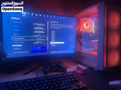 Gaming pc مستعمل شهر فقط RTX 5060 and 16Gb DDR5 4