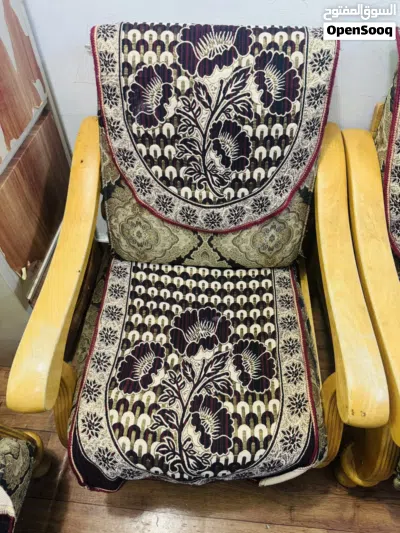 Sofa set wooden 2