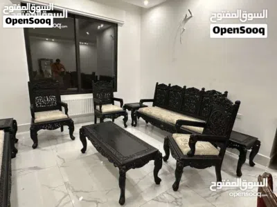 طقم كنب للجلوس مع طقم سفرة جلوس 2