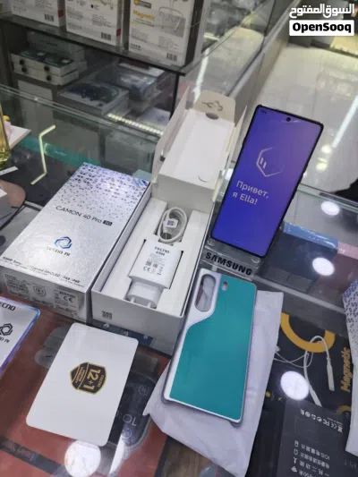 تكنو كامون 40Pro 5G جديد بالكرتونة 256 جيجا 24 رام 2