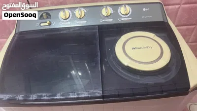 غسالة نصف اتوماتيك washing machine lg 2