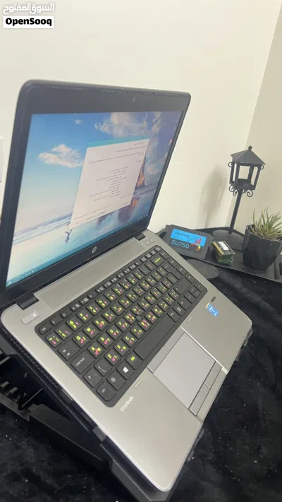 جهاز رجال الاعمال ايليت بوك مستخدم اشي بسيط Core i5 الجيل الرابع للتعليم والتصفح والالعاب الخفيفه 2