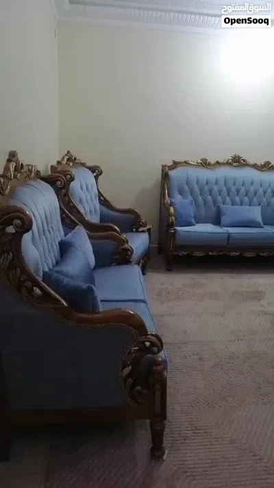 كنب حفر خشبي زان نظيف جدا 4