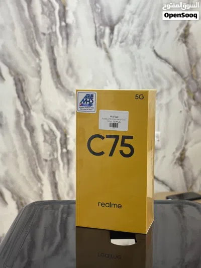 PRICE DROP, REALME C75 8GB 256GB. (5G) COLOUR:LIGHTNING GOLD 2