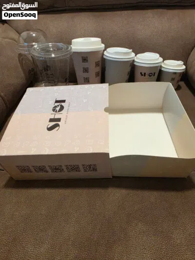 أكواب قهوة وحلويات للكافيهات والمطاعم بأقل سعر Coffee Cups 2