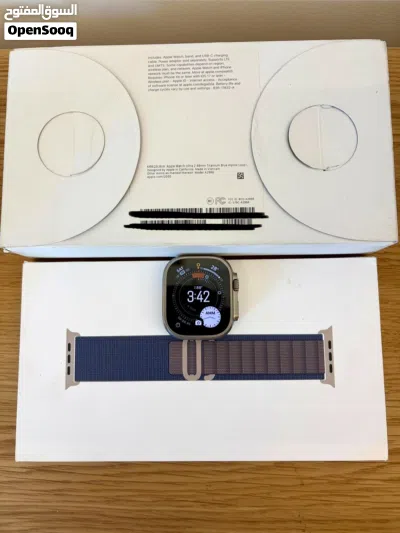 للبيع Apple Watch Ultra 2 — 49mm Titanium + باندين أصليين 2