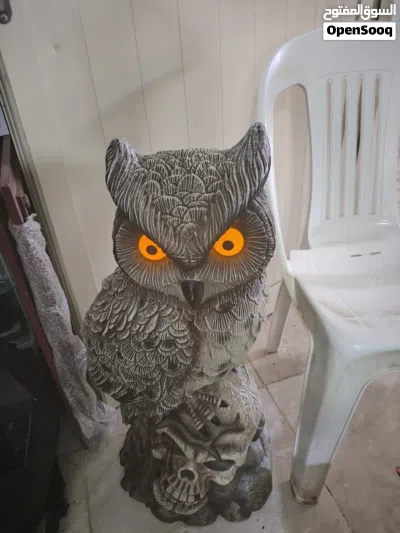 مجسم دكتور الطاعون / Doctor Plague doll figure مجسم البومه / The owl emits light from its eye 4