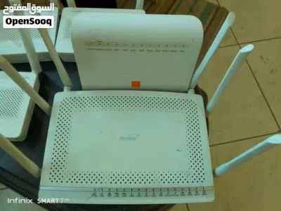 روتر نت زين وارنج وفيبر للبيع عدد 5 بدون محولات 4