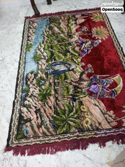 سجادة حرير انتيك تراثية بسعر مغري 2