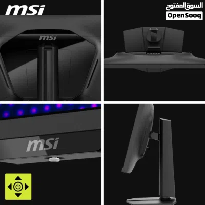 شاشة من MSI ـ 27 بوصة، 300 هرتز، سرعة استجابة 0.5، بدقة 2K، بتقنية ميني ليد. 3