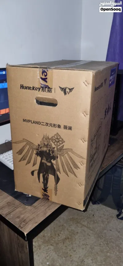 huntkey MVP destiny ATX case الكيس موجود بكرتونه ومعه كل ملحقاته ................................. 2