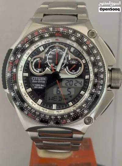ساعة سيتيزن بروماستر الرياضية الأصلية Citizen Promaster SST Eco-Drive - بحالة ممتازة 3