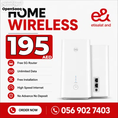 New Offer Etisalat ETISLAT Home Wifi Connection 2