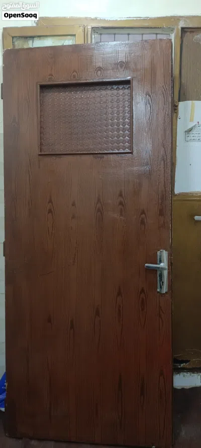 باب خشب بحالة الوكاله رداد باب بحالة الوكاله 2