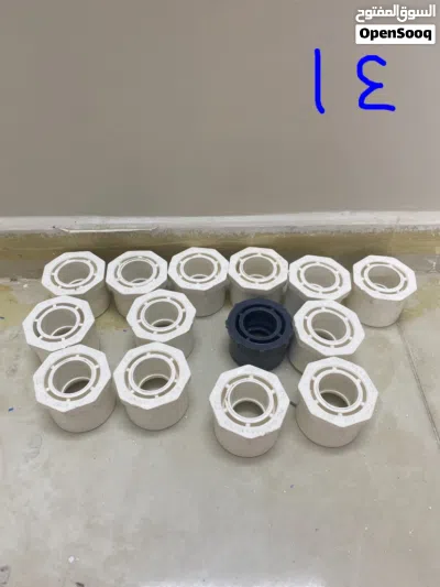 قطع سباكة وصرف صحي جديدة 147 قطعة متنوعة للبيع 2