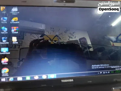 توشيبا intel core i3 windows 8 حجم الشاشه 15.6 3