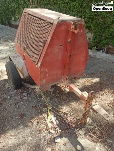 a truk with generator 3