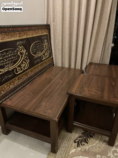 طاولة وسط وثلاثه جانبيات 4