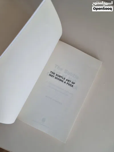 BOOK The subtle art of not giving a f*ck 4