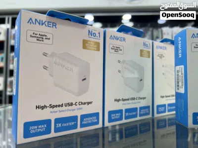 Anker Home charger 20w عظمة شحن انكر الاصلية 20 واط بتزبط للايفون من ايفون 11 لغاية 16 برو ماكس. 2