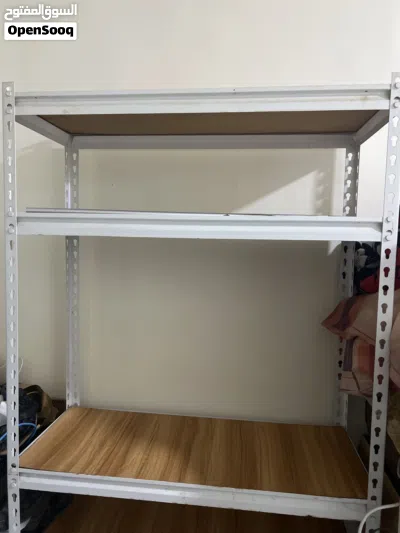 5-Shelf Metal Storage Rack – Good Condition 2