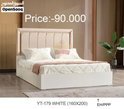 سرير خشبي بحجم كوين مع مرتبة طبية مقاس 12 سم Queen Size Wooden Bed With 12cm Madical Mattress 3
