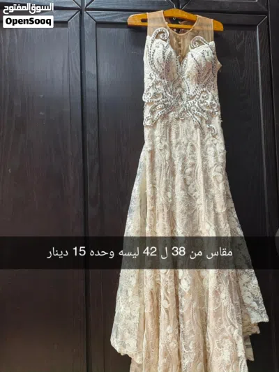 شروة فساتين سهرة ومناسبات مميزة ومطرزة (تصفية كاملة بسعر حرق) 2