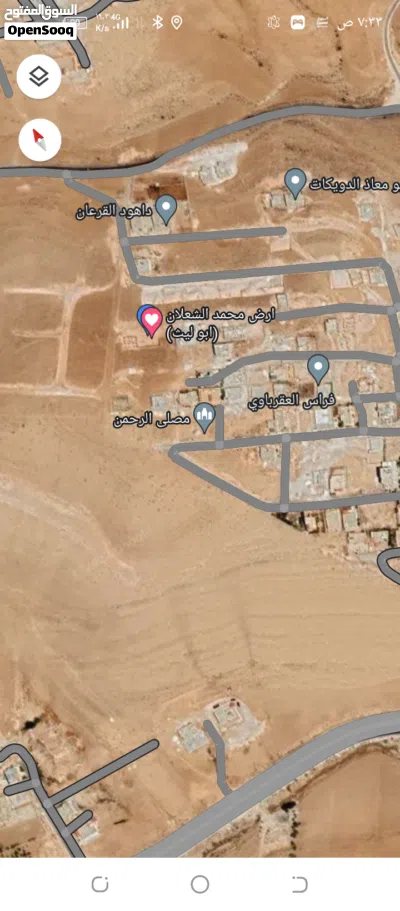 ارض مرتفعة ومطلة ومحفورة للبناء 4