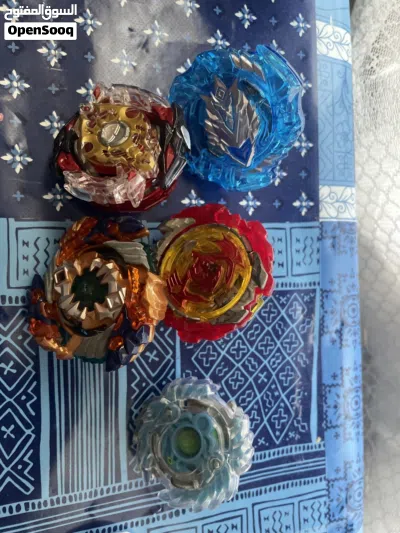 مجموعة بي بليد (Beyblades) احترافية مميزة مع المقابض التيربو والقواذف الأصلية 2