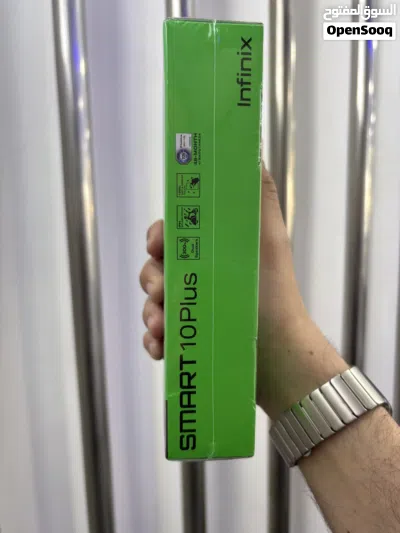 Infinix SMART 10 Plus 128GB RAM 4GB شاشة 120Hz بطارية 6000mAh سماعات مزدوجة كفالة رسمية 4
