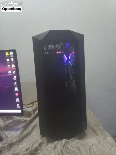 تجميعة قيمنق متكاملة PC مع شاشة وملحقاتها للبيع جاهز للعب) 2