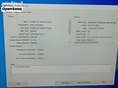 لابتوب توشيبا i5 الجيل الرابعو 2