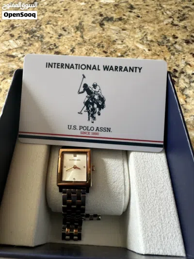 ساعة نسائية U.S. Polo Assn. أصلية - حالة جديدة جدا 4