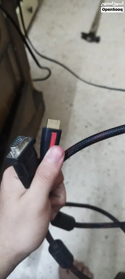 وصلت تحويل من VGA الىHmdi ووصلت شاشه لون ازرق الاتنين 4 الأزرق دينار الموقع اربد بيت راس 2