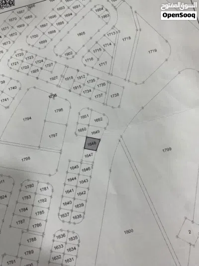 أرض 438م للبيع في الزرقاء ( مدينة الشرق الجديدة) واجهتين شارع رئيسي من جهة وموقف خاص 2