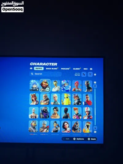 حساب فورت نايت اساسي السيزون 3 وحزمة تويتش ومضله ماكو 4