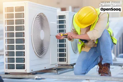 فني صيانة وتركيب مكيفات (تعبئة غاز مكيف) تصليح مكيفات وتبديل قطع مع توصيل 3