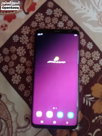 سامسونج 9s بلس 128 جيجا 6جيجا رام مستعمل شغال ميه ميه في شعر وشعربزجاجه الباك 2