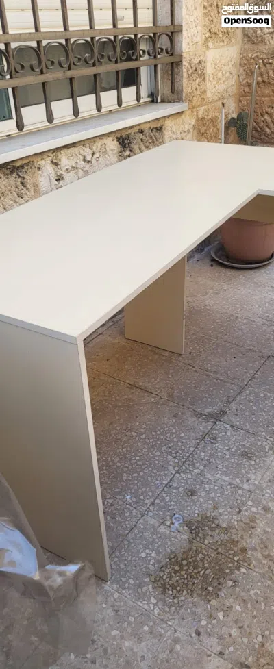 مكتب خشب حرف L بسعر رخيص 2