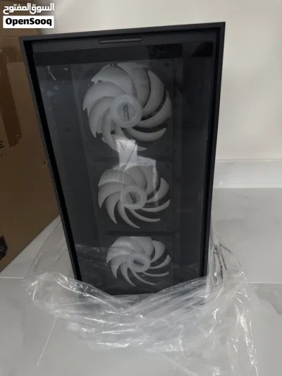 CASE darkFlash DRX90 GLASS BLACK 4 fans 3