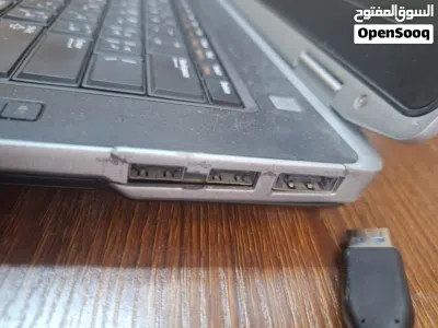 لابتوب للبيع dell e6430 معالج كور 7 جيل ثالث ورام 8 وهارد ssd 256 2