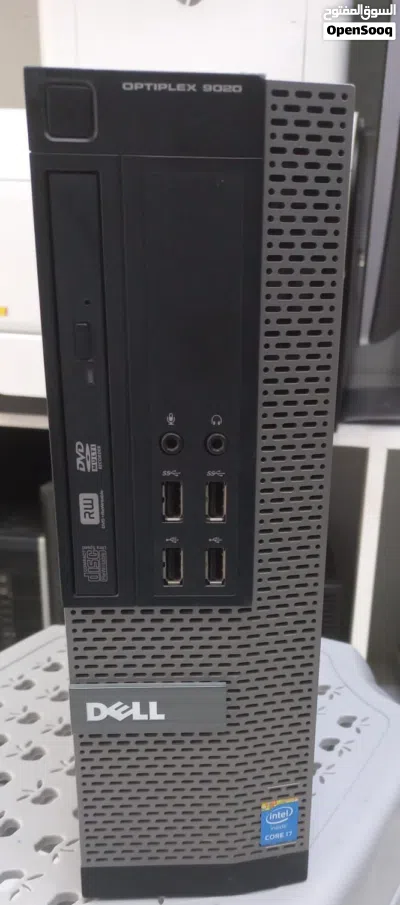Core i7 Dell with monitor 20 inch 8 gb ram 120 gb ssd 500 gb hdd 3