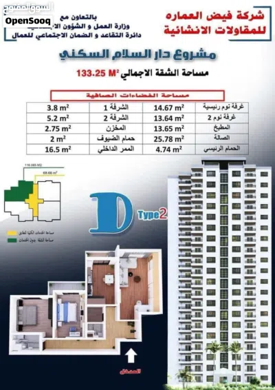 شقة للإيجار 3