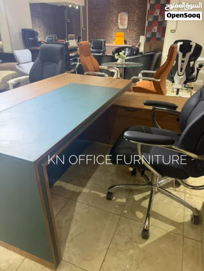 مكتب إداري 2م مستورد عالي الجوده من شركة kn office furniture 2