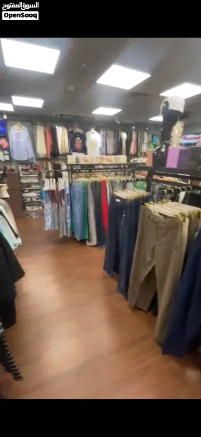 محل ألبسة رجالي نسائي للبيع 3