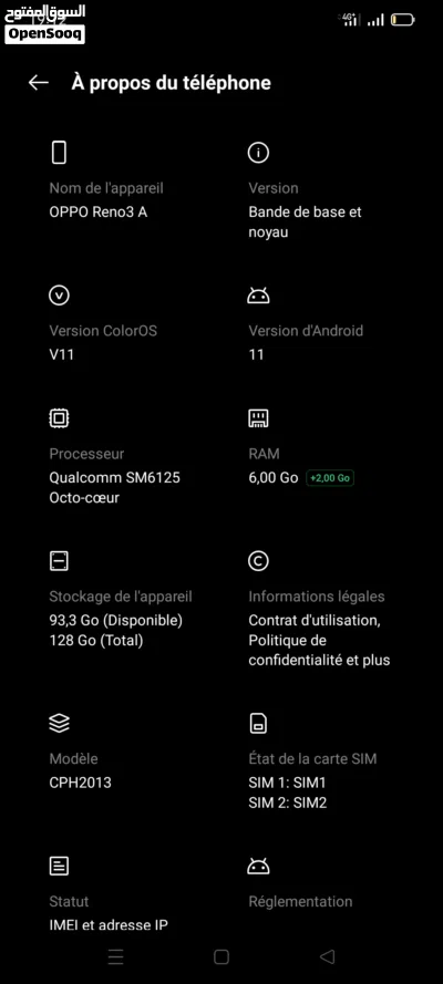 oppo Reno 3A 3