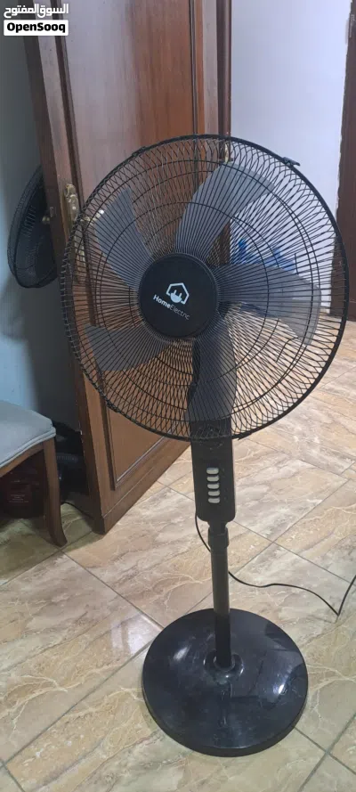 مروحتان ستاند Home Electric بحالة ممتازة جدًا. 4
