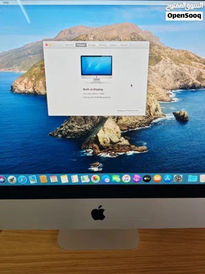 Appe imac 21.5 inch 2013 معالج i5 3